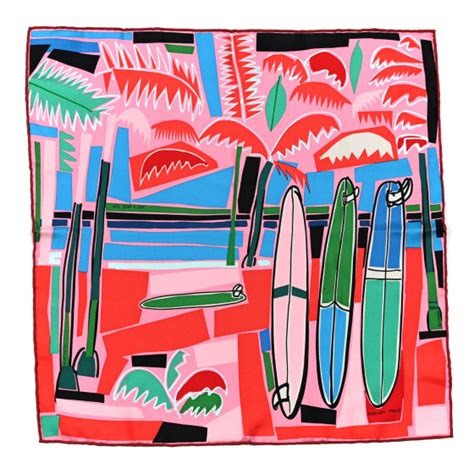 hermes surfboard scarf